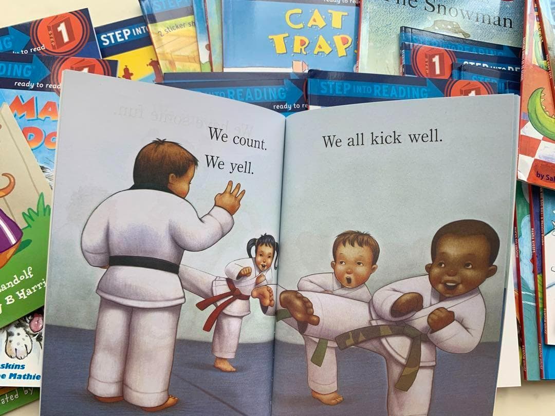 Step Into Reading Step 1-5　絵本138冊　全冊音源付