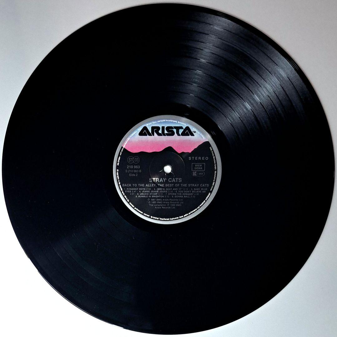 Stray Cats　Back To The Alley　Best　LPレコード