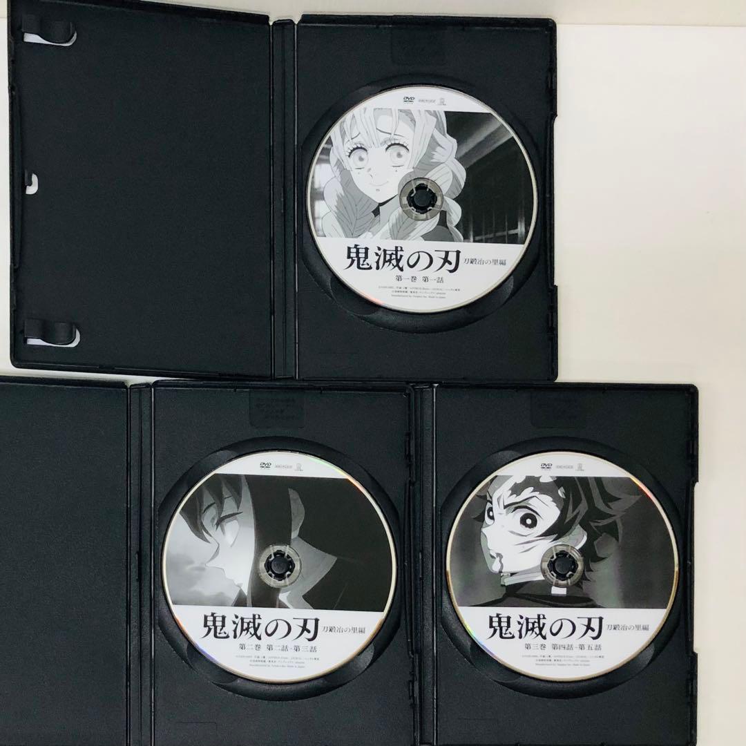 【新品ケース】鬼滅の刃　刀鍛冶の里編　DVD全巻セット　全6巻