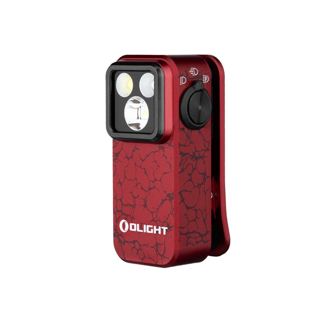 オーライト　olight Oclip Pro モルテンラバ　防災　赤色灯