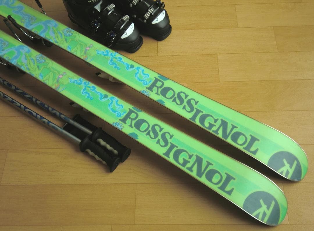 ■■1月限定■送料無料■ロシニョール■メンズスキーセット■板158靴26.5■■