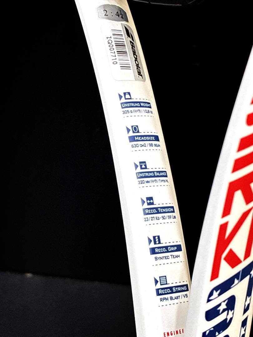 BabolaT PURE STRIKE　16×19　バボラ　硬式テニス式ラケット