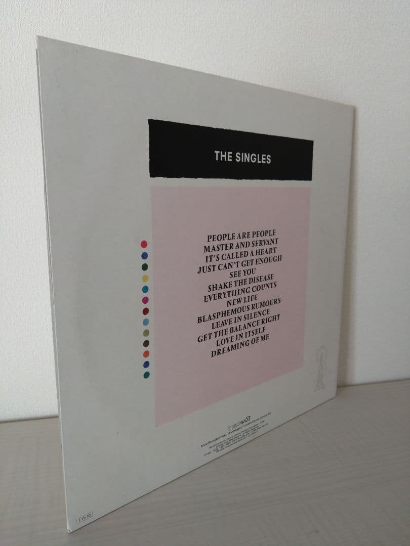 デペッシュ・モード シングルズ81-85 レコード