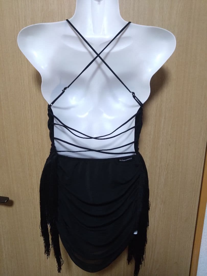 【新品未使用】フリンジ付きダンスドレス(Mサイズ)