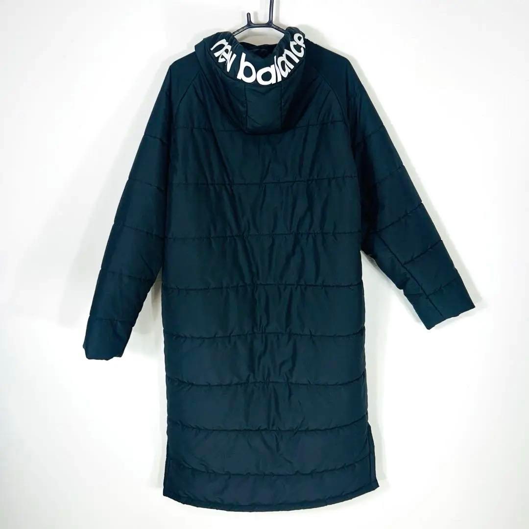 NEW BALANCE ニューバランス　ロングコート　ブラック　M