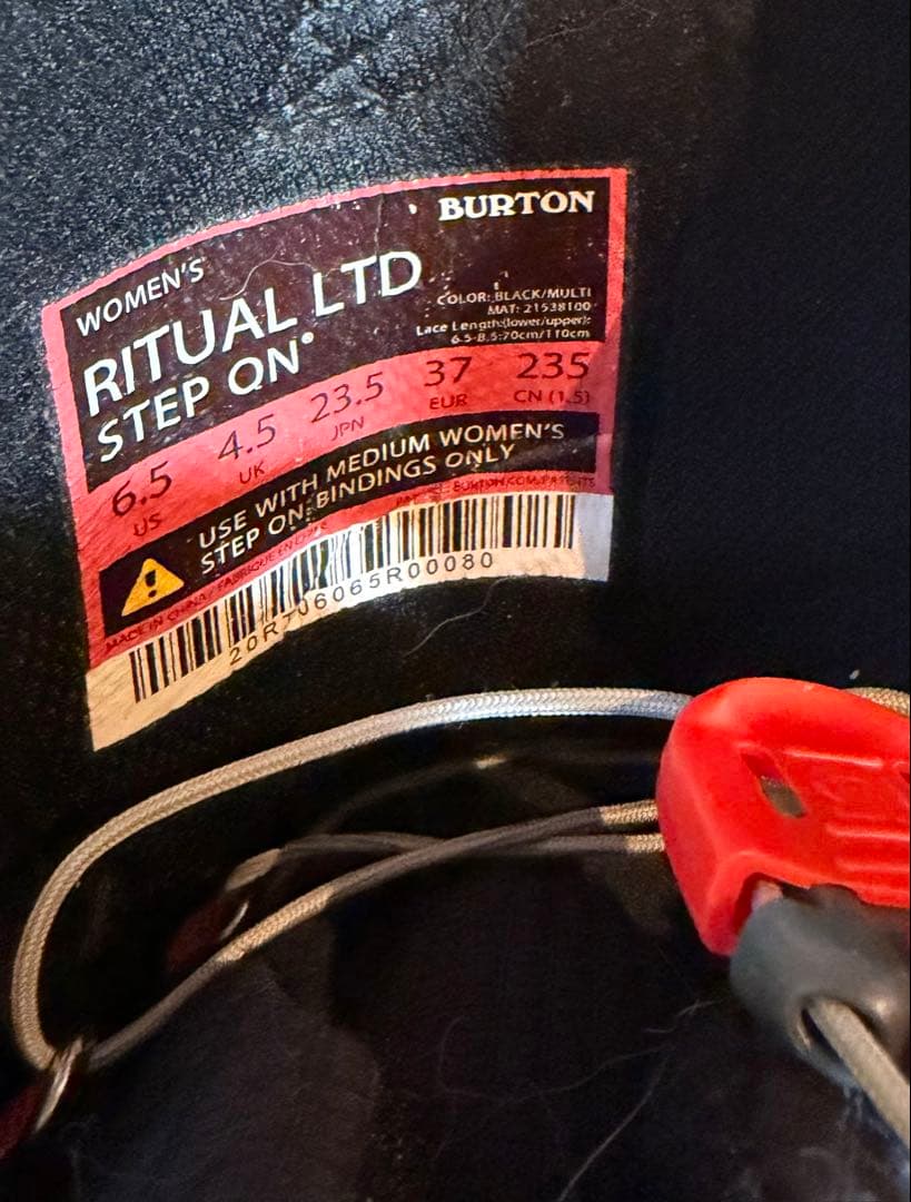 STEPON BURTON RITUAL LTD スノーボードブーツ