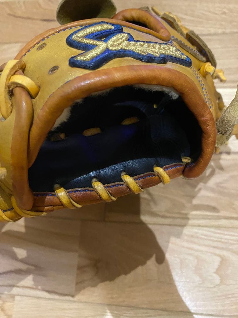 slugger 軟式グローブ 黄色