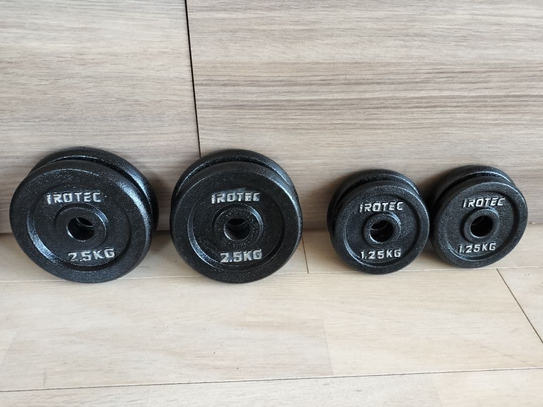 バーベル25kgセット IGNIO/IROTEC/IVANKO