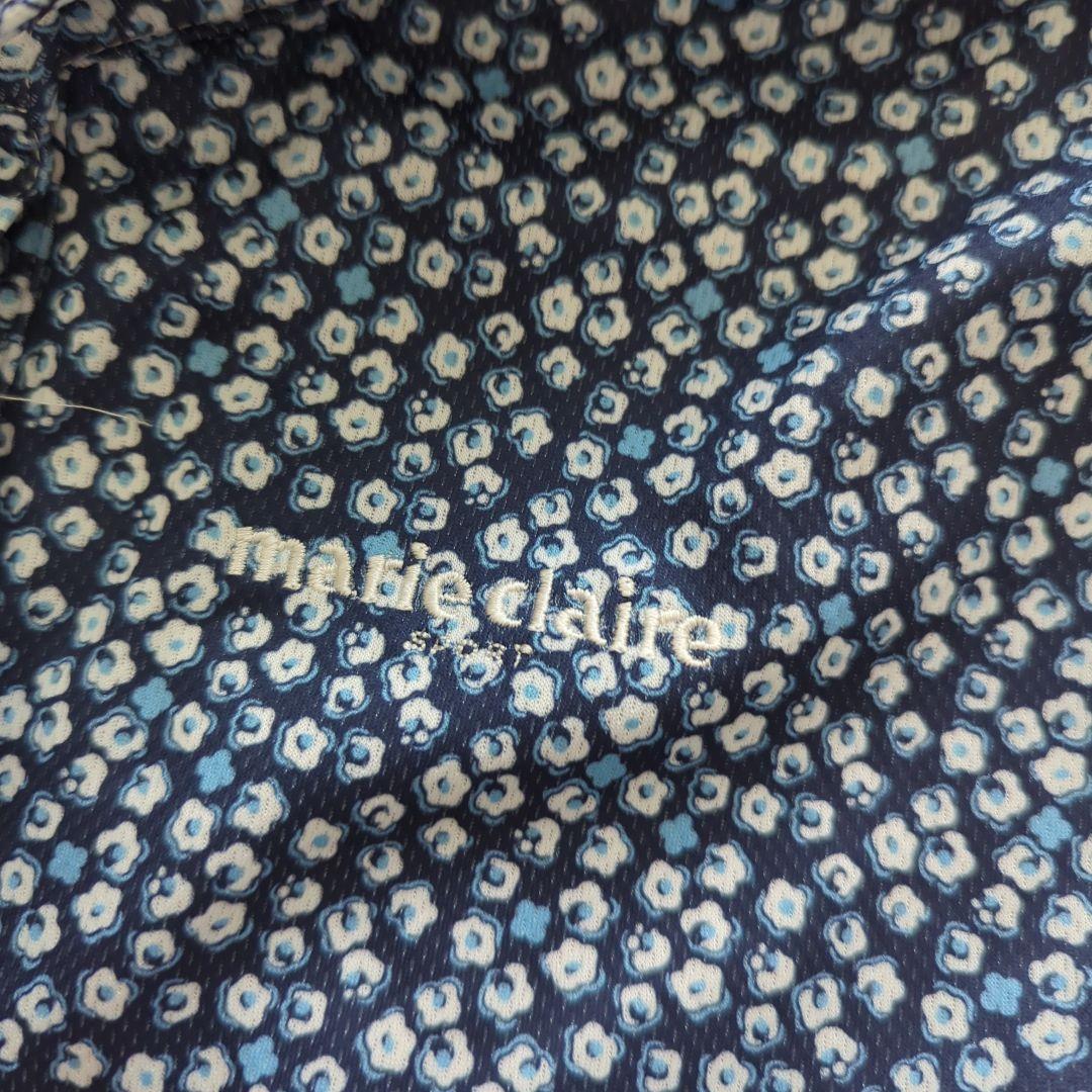 新品　マリクレール ゴルフ 半袖ワンピース　小花柄　フリージングスキン　L