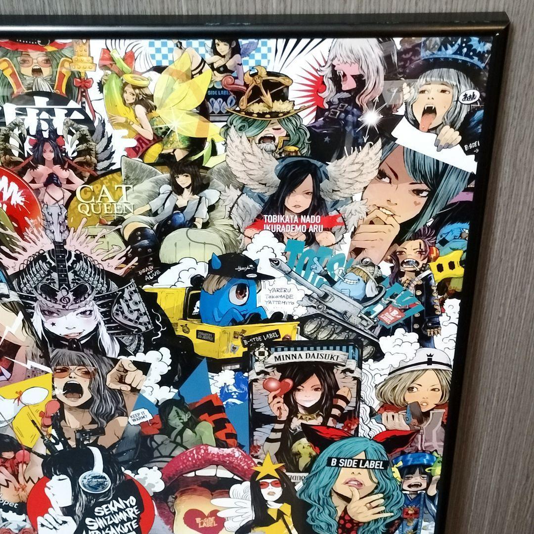 【額付き】B-SIDELABEL jbstyle作画 A1ポスター アート