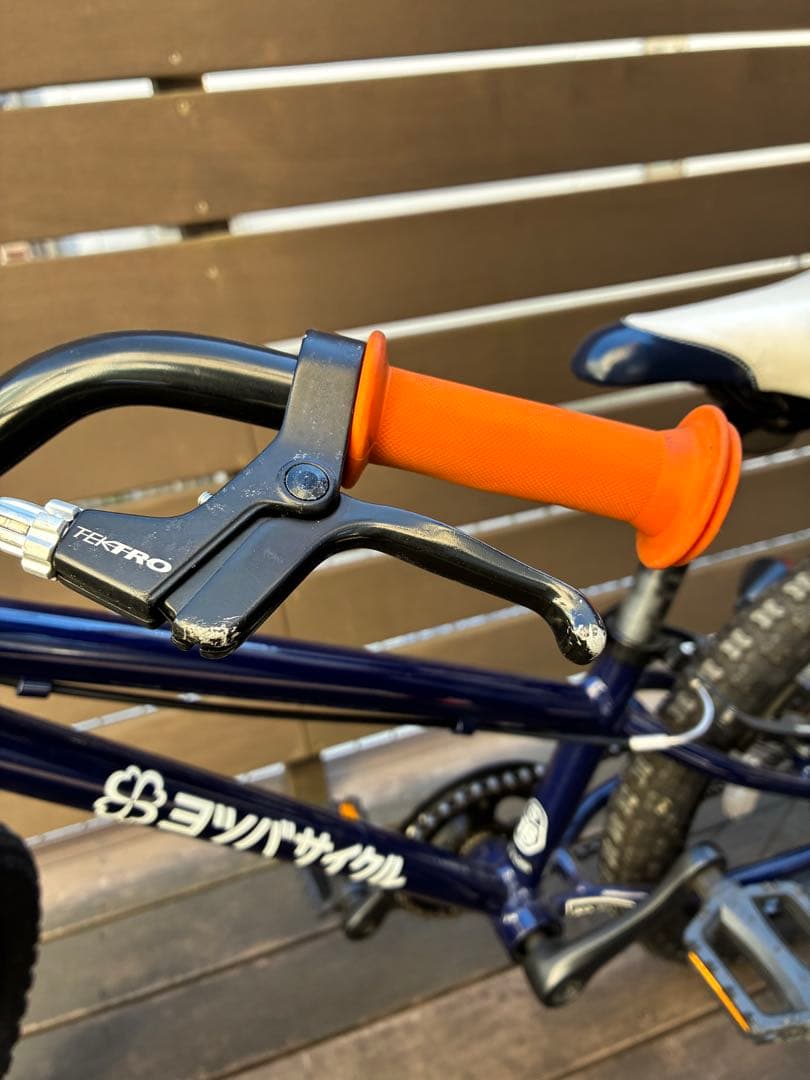 【値下げ！】ヨツバサイクル※直接渡し優先※18インチ ネイビー