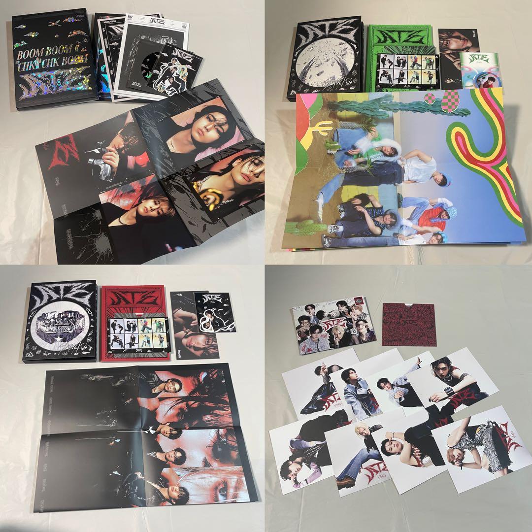 StrayKids アルバム　まとめ売り　⑤ トレカ　チェックインマイル付き