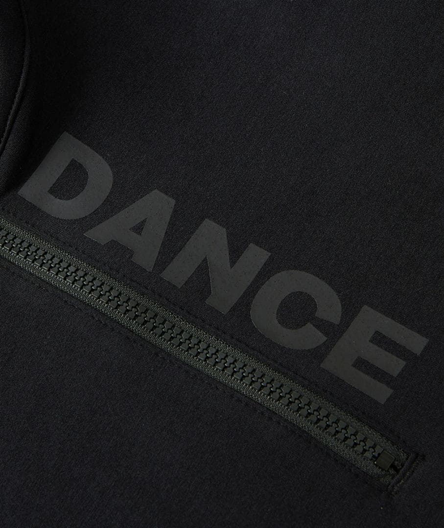 新品☆ダンスウィズドラゴン モノフィラクッションZIPトレーナー☆黒☆XLサイズ