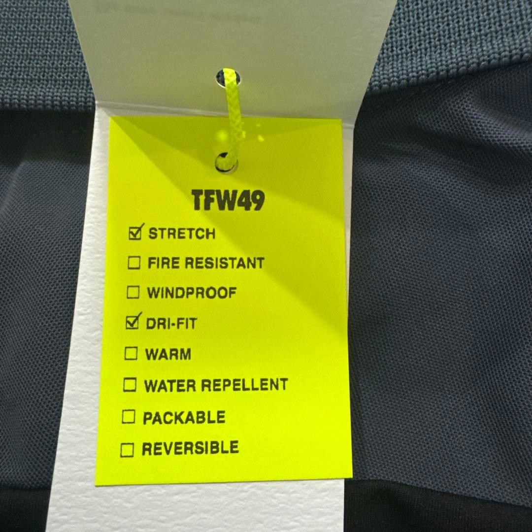 TFW49 ポロシャツ S ブラック×チャコール