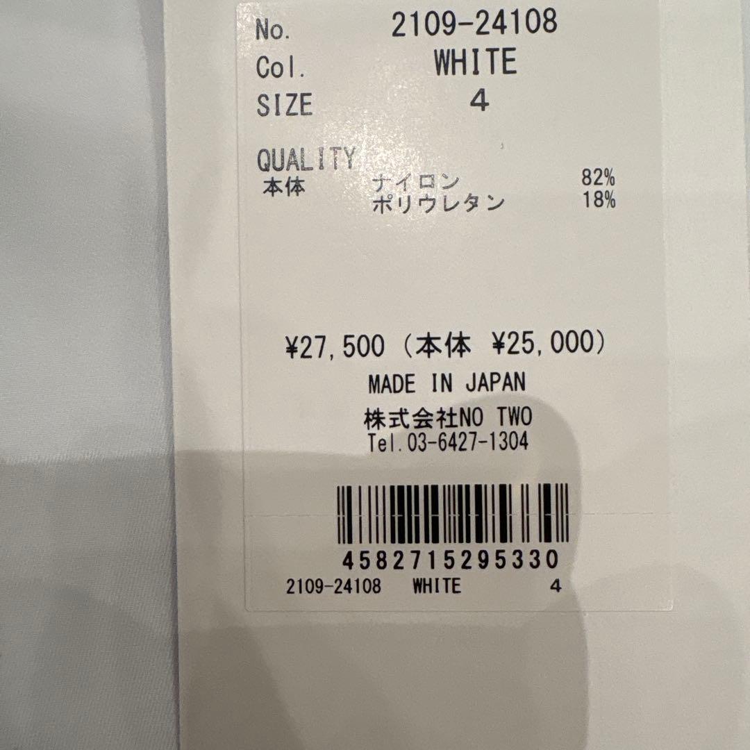 CPG GOLF モックネック ホワイト サイズ4