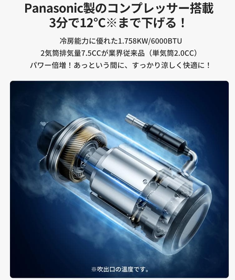 EENOUR スポットエアコン PA600 グリーン