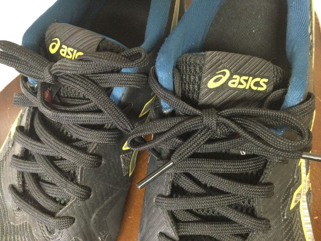 美品★asicsJAPANバレーボールシューズ★黒★