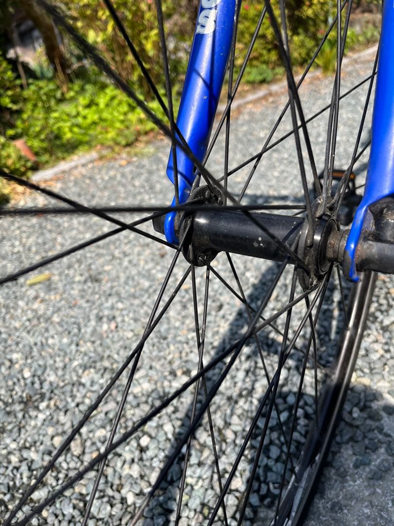 熊本　GIOS PUREの青いクロスバイク　46