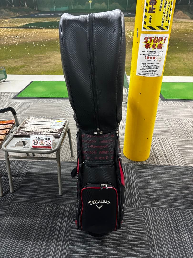 Callaway キャディバッグ 黒 赤
