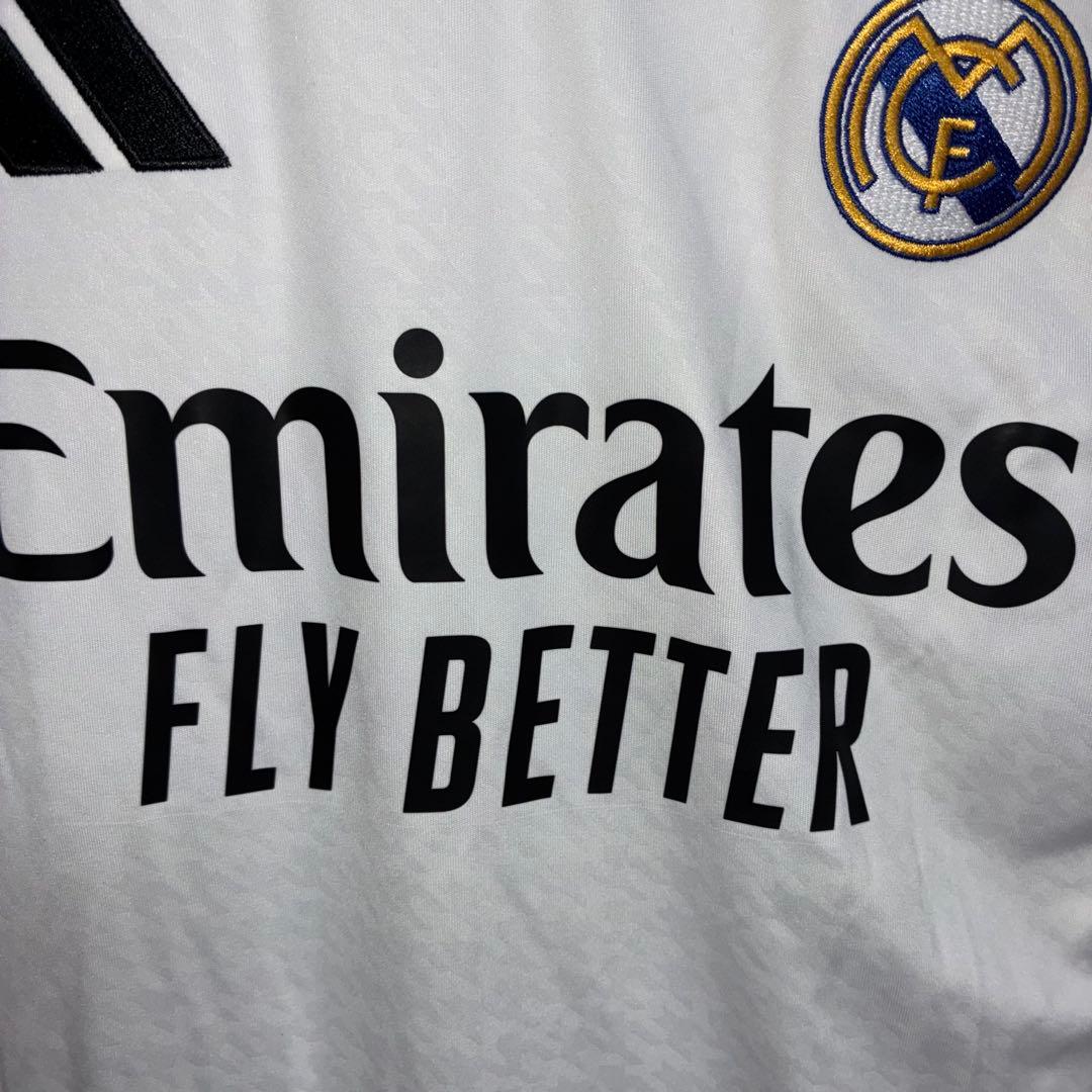 ち*ー様 新品未使用　正規　レアルマドリード　2024 ユニフォーム　M　アディ
