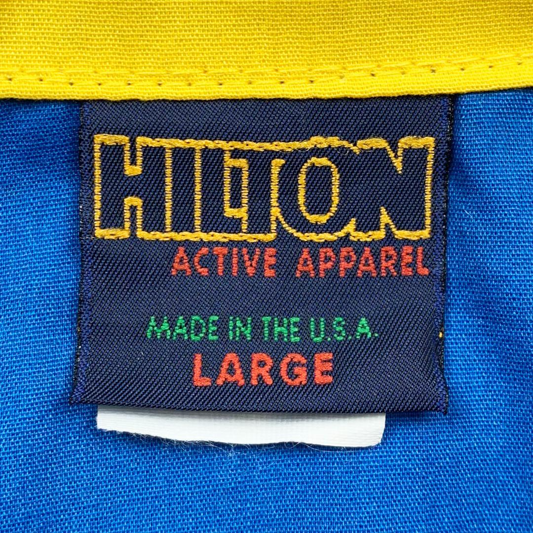 HILTON ボウリングシャツ LARGE