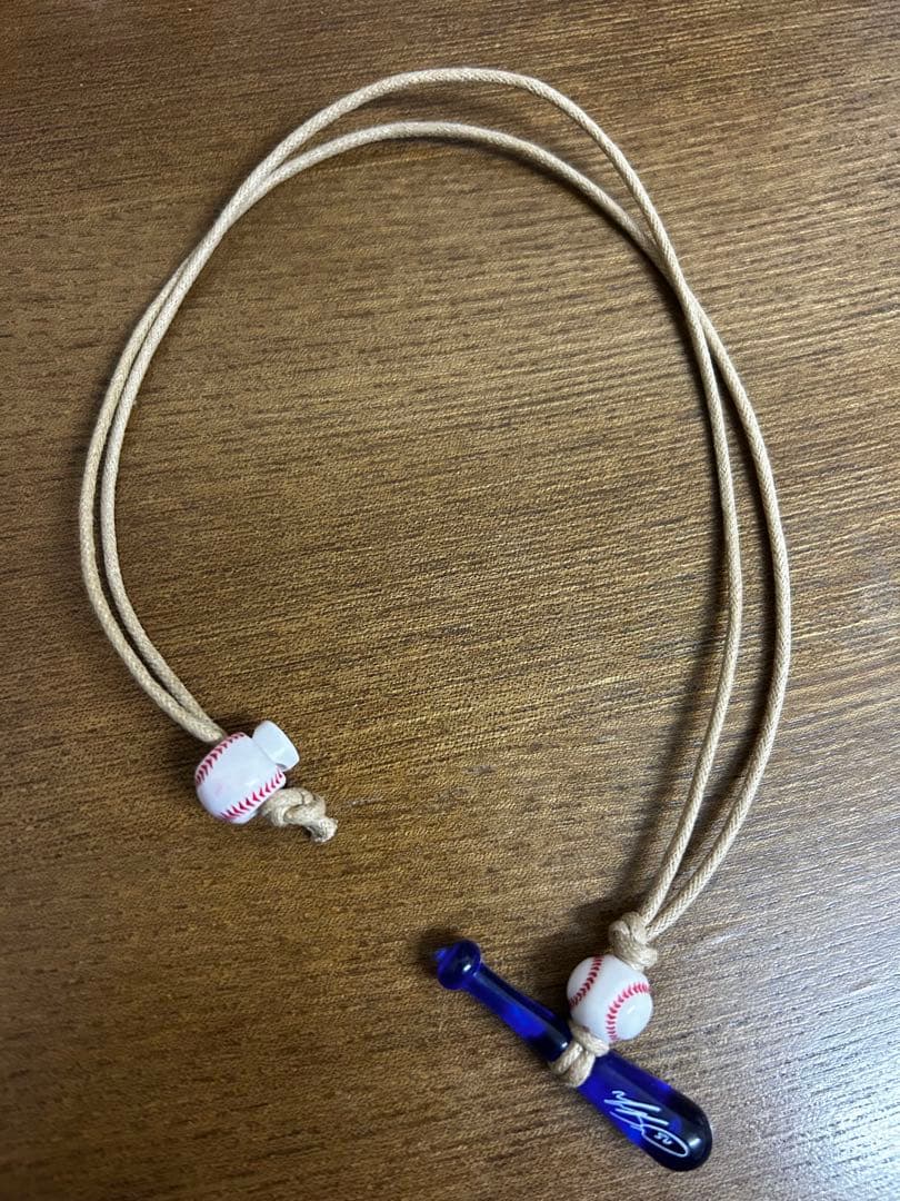 【ムーキー ベッツ】ドジャースALL STAR Necklaceブルーバット