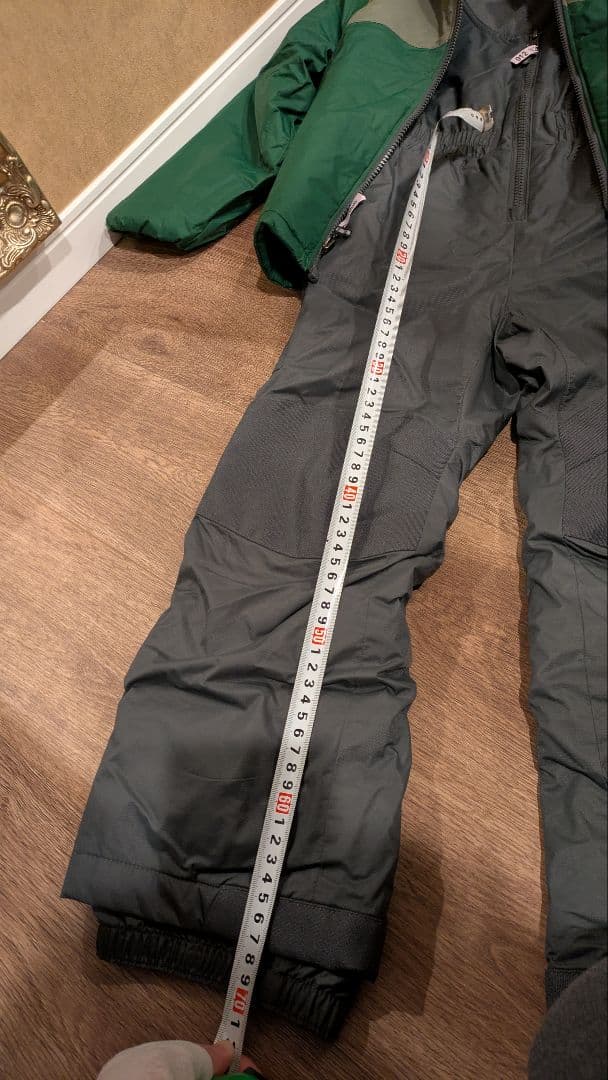 Columbia 子ども用スノーウェア 緑/グレー