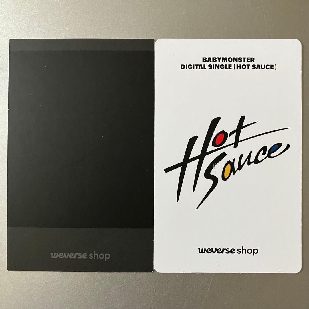 BABYMONSTER HOT SAUCE Weverse ラキドロ　アサ