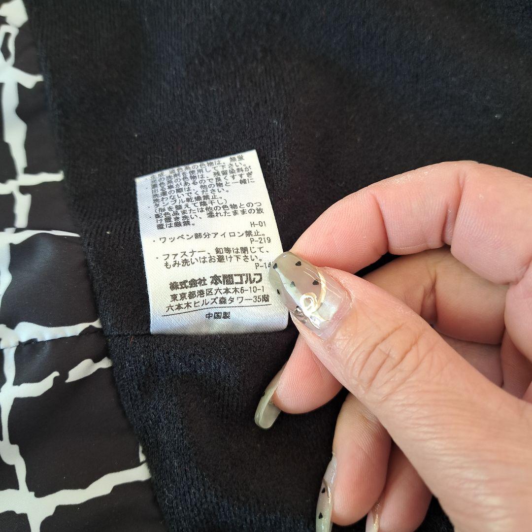 HONMA　ゴルフウエア　レディース　アウター　黒LLサイズ