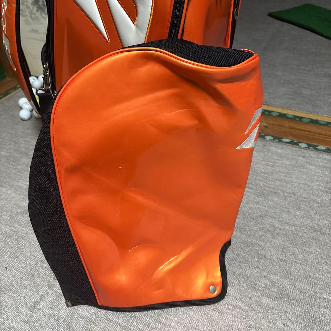 BRIDGESTONE TOURB オレンジ ゴルフバッグ