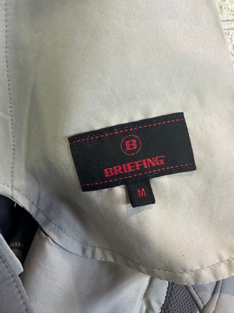 BRIEFING ブリーフィング 3Dロゴ Mサイズ ジョガーパンツ グレー
