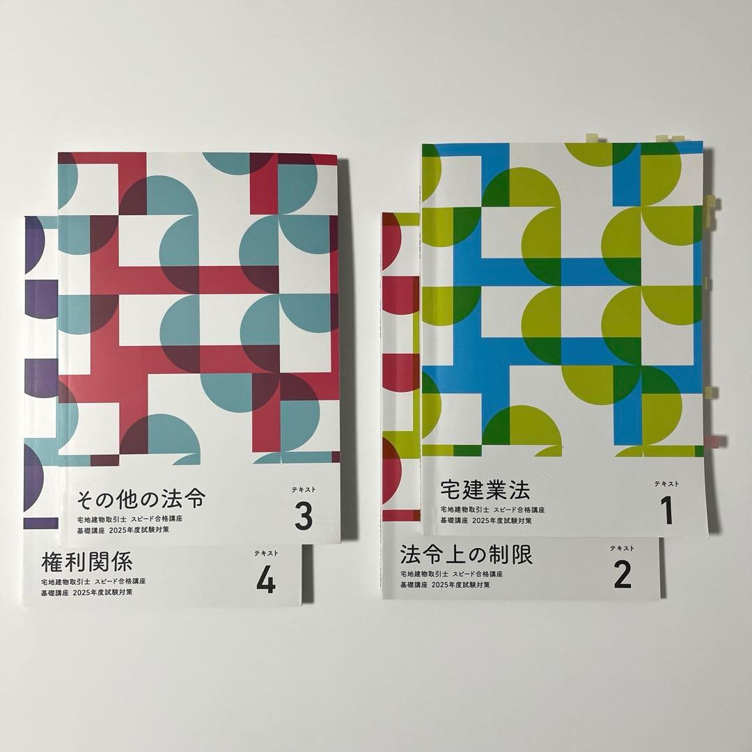 宅建士スピード合格講座フォーサイト2025年版