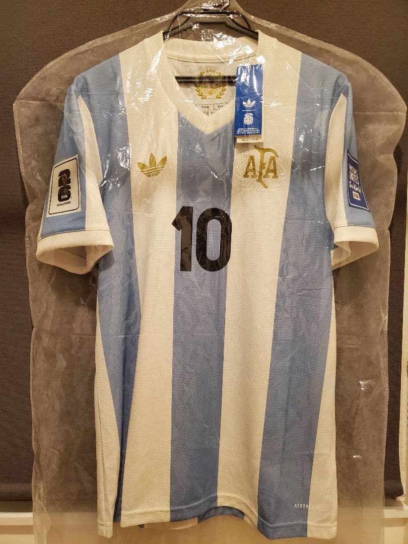アルゼンチン代表 メッシ ユニフォーム　50周年　最終予選