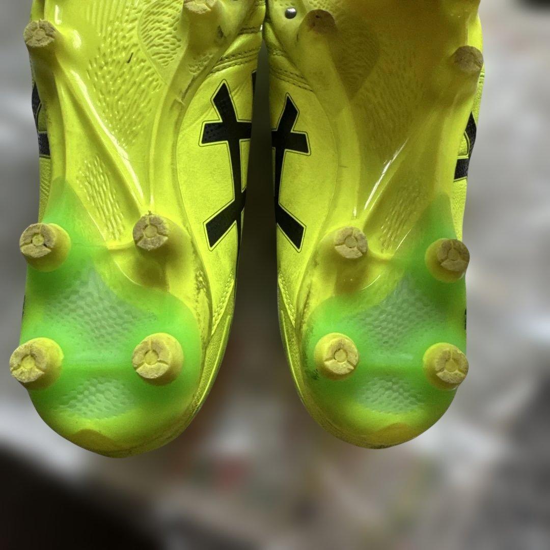 値下げ！ASICS DS LIGHT イエロー スパイク26.5cm