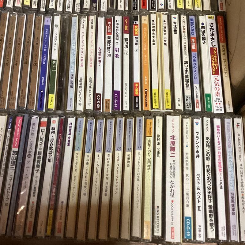 歌謡曲　演歌　CD　大量【約150枚】 RF0509-2　都はるみ　鶴田浩二