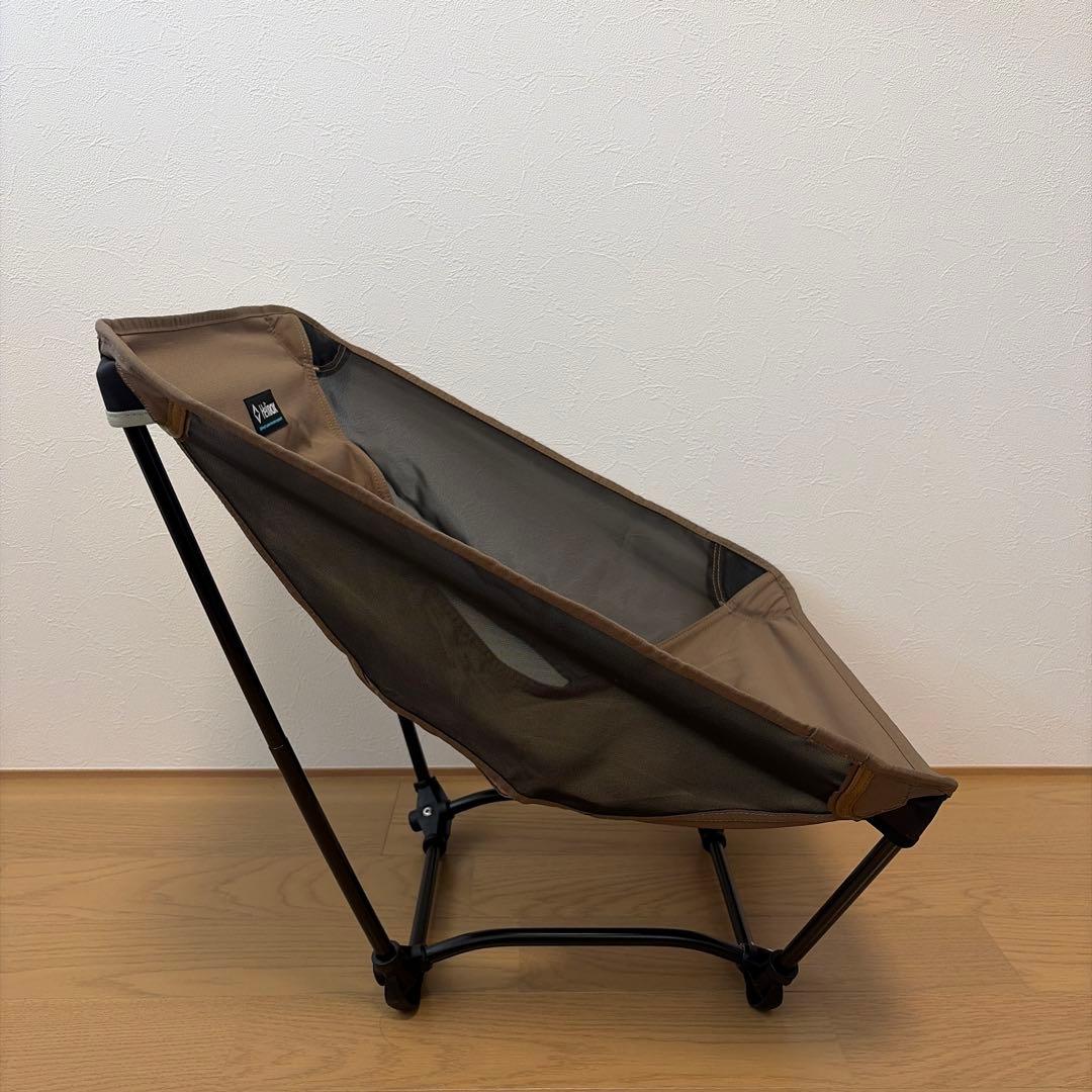 【美品】ヘリノックス グラウンドチェア　コヨーテタン
