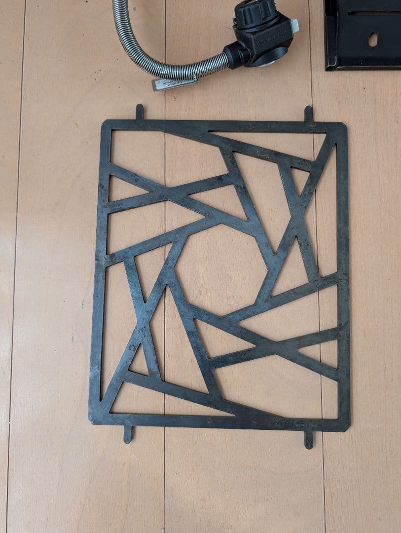 フラットバーナー 耐熱塗装済み & ゴトク