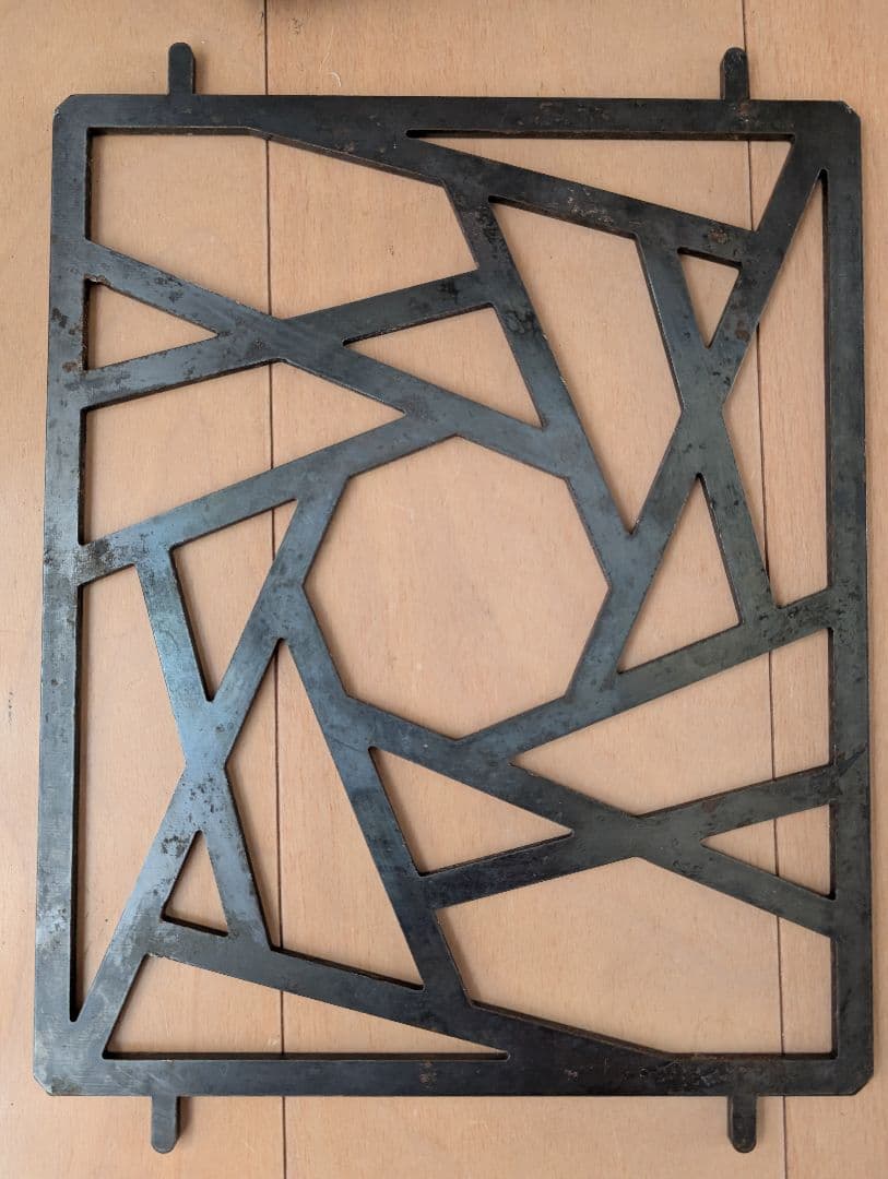 フラットバーナー 耐熱塗装済み & ゴトク