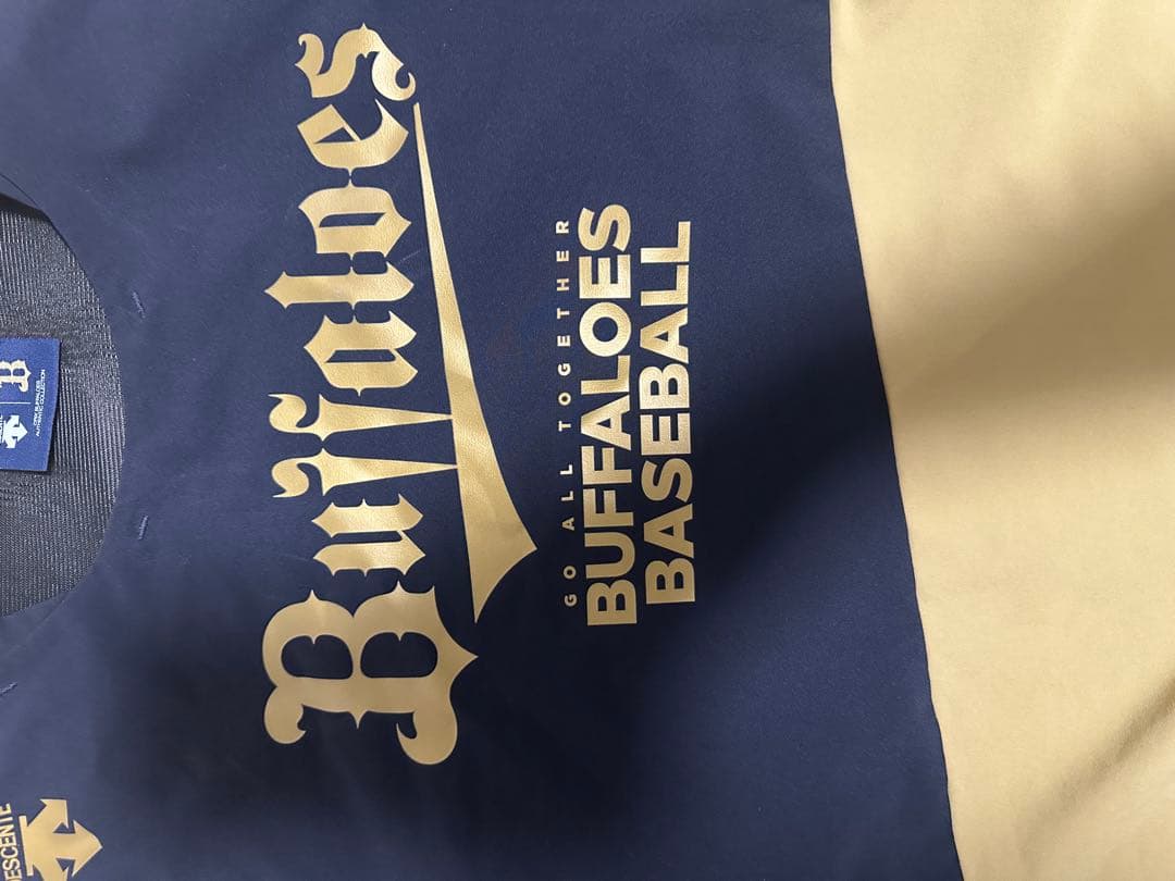 オリックスバファローズ　オーセンティック　半袖ゲーマージャケット　サイズL