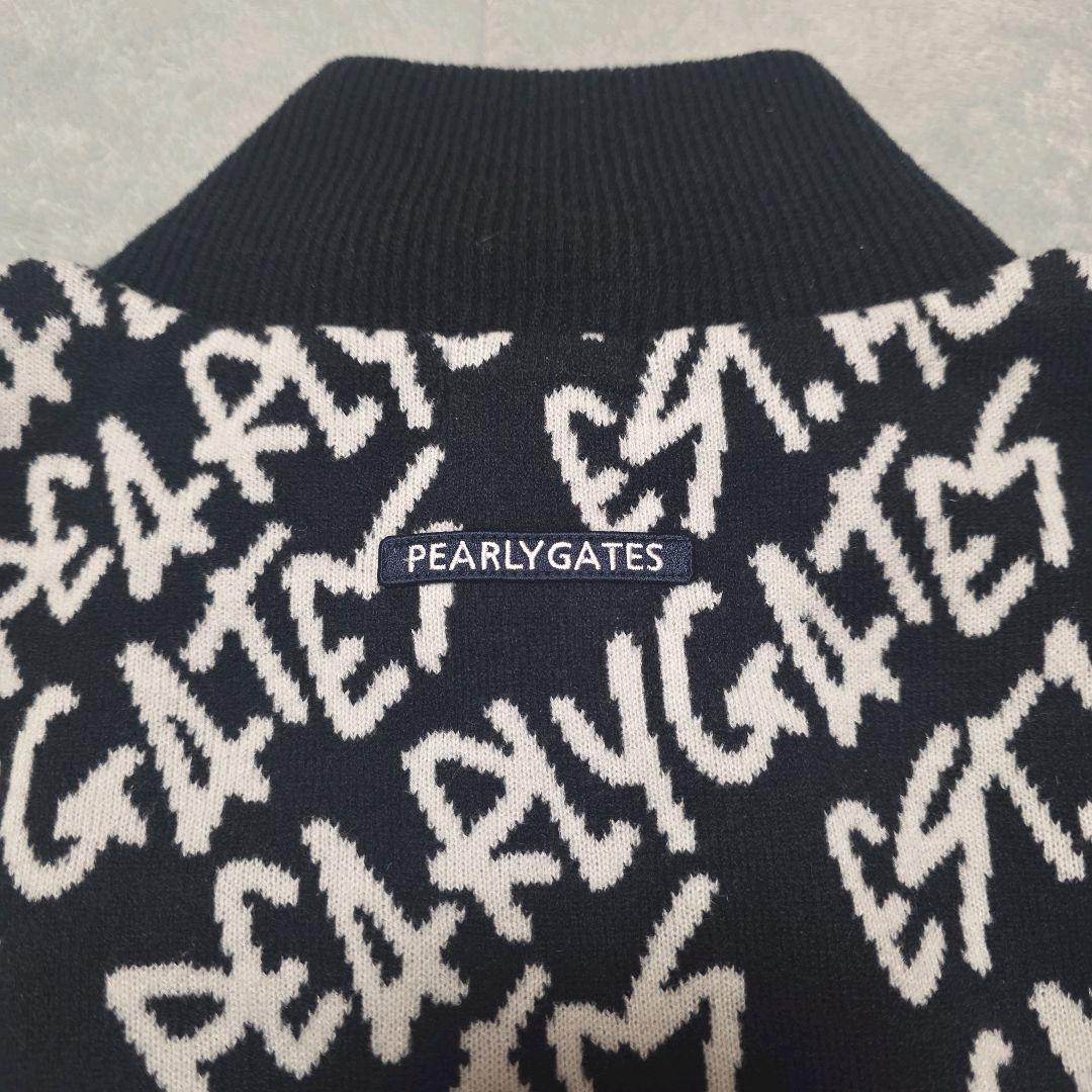 新品未使用 タグ付 パーリーゲイツ グラフィックジャケット ブルゾン 蓄熱 XL