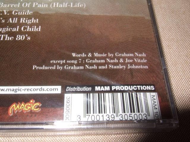 GRAHAM NASH,新品,AOR,STEVE LUKATHER,CSN&Y