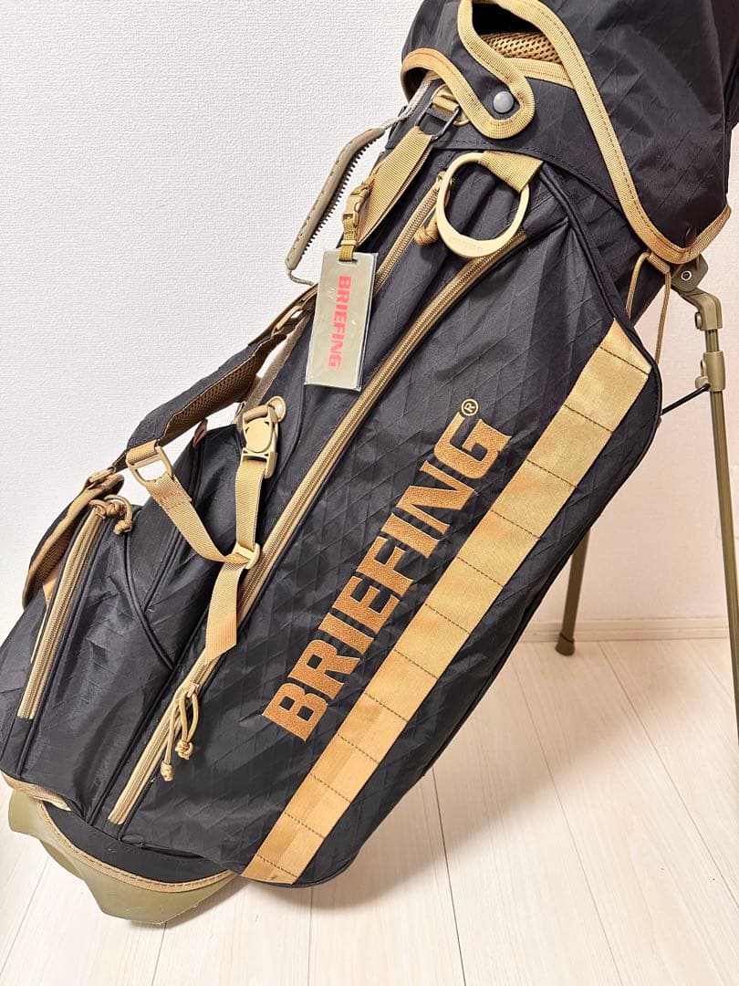 希少　ブリーフィングキャディバッグCR-04 カバー4点セット　BRIEFING