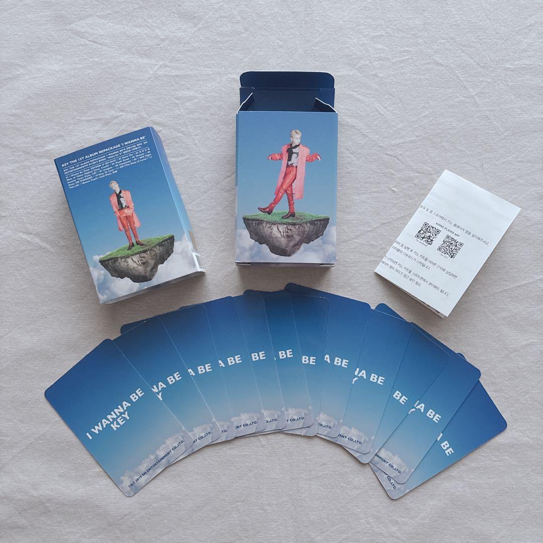 トレカ付☆KEY☆I WANNA BE☆ファーストアルバムリパッケージ セット