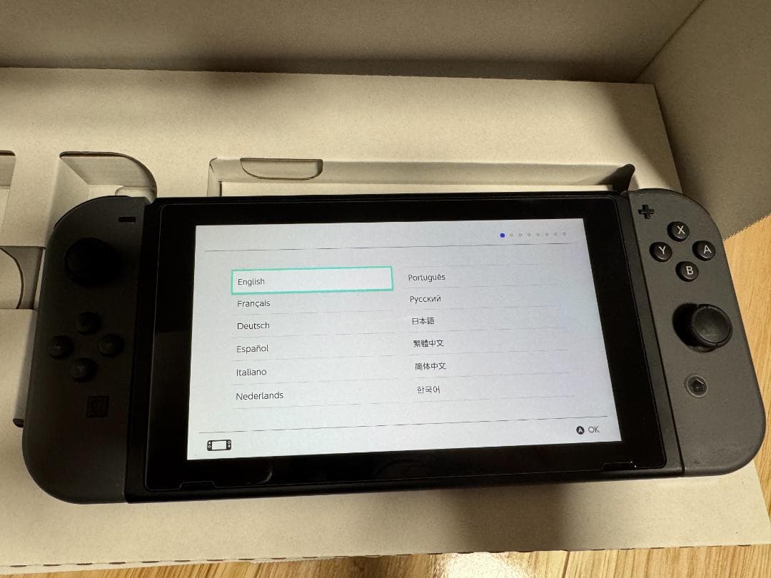 Nintendo Switch 任天堂スイッチ　本体 グレー