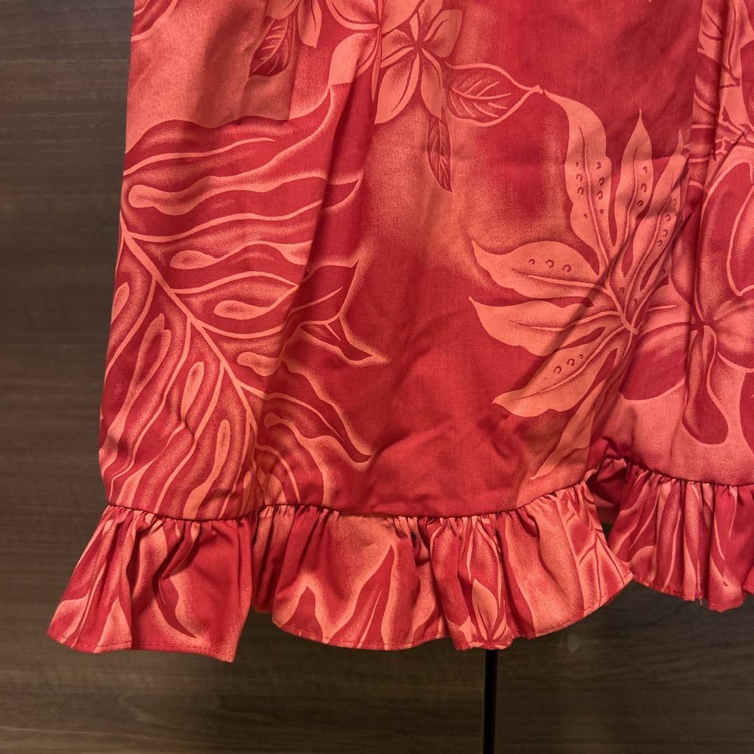 CCファッションズ ロングキャミワンピース ハワイアン リゾート ボタニカル柄