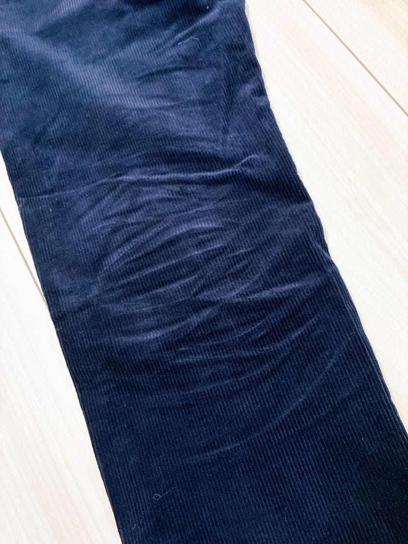 【ラフアンドスウェル】ネイビー コーデュロイパンツ