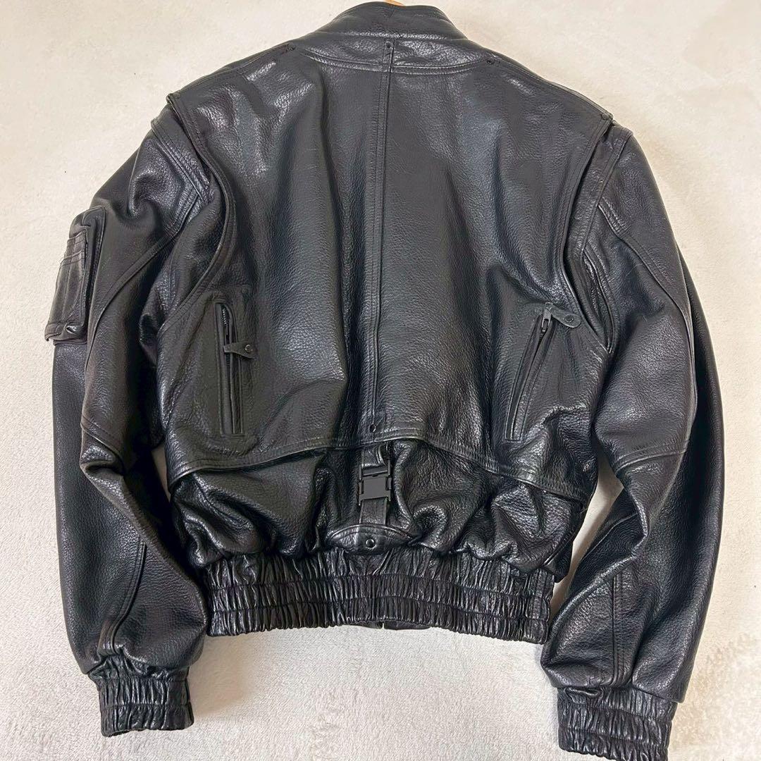 超希少 カドヤ ニューコンセプター プレーン レザージャケット ライダース