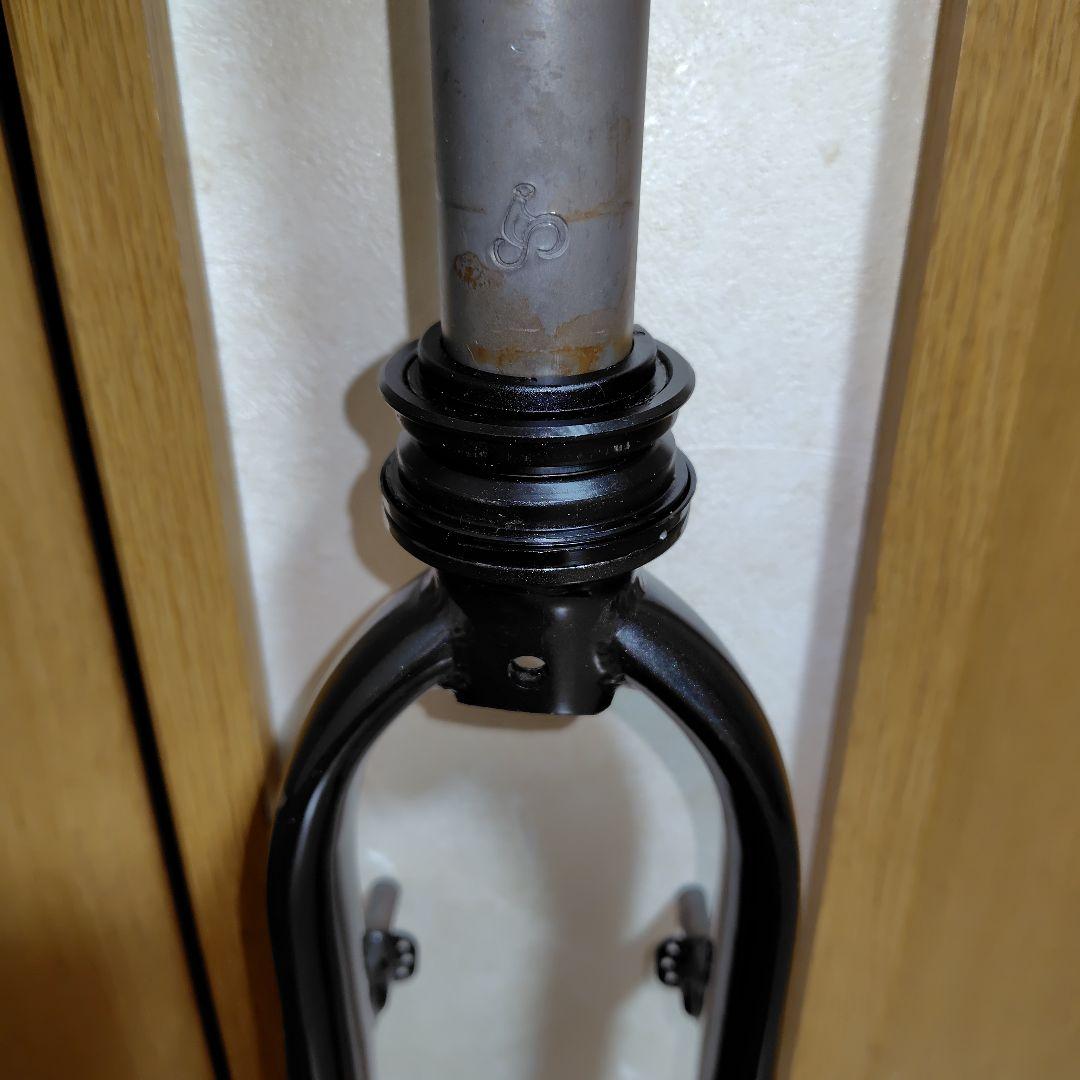 週末値下げ tern ヴァージュN8 純正フロントフォーク ガンメタル