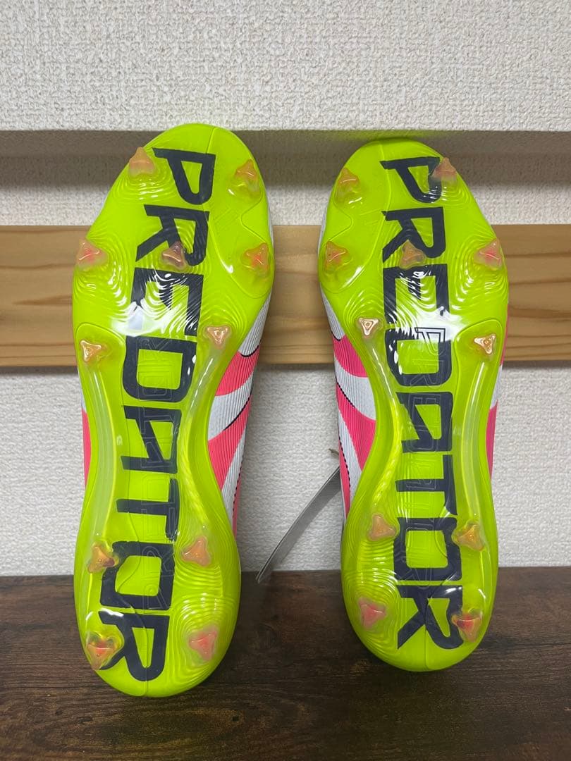 【新品未使用】アディダス プレデターFG スパイク 27cm 袋付き