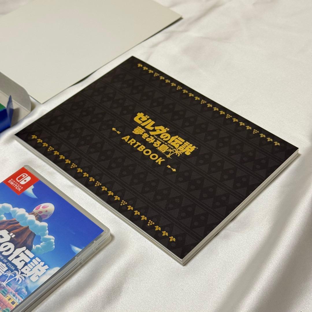 未使用 ゼルダの伝説 夢をみる島 ARTBOOK SET